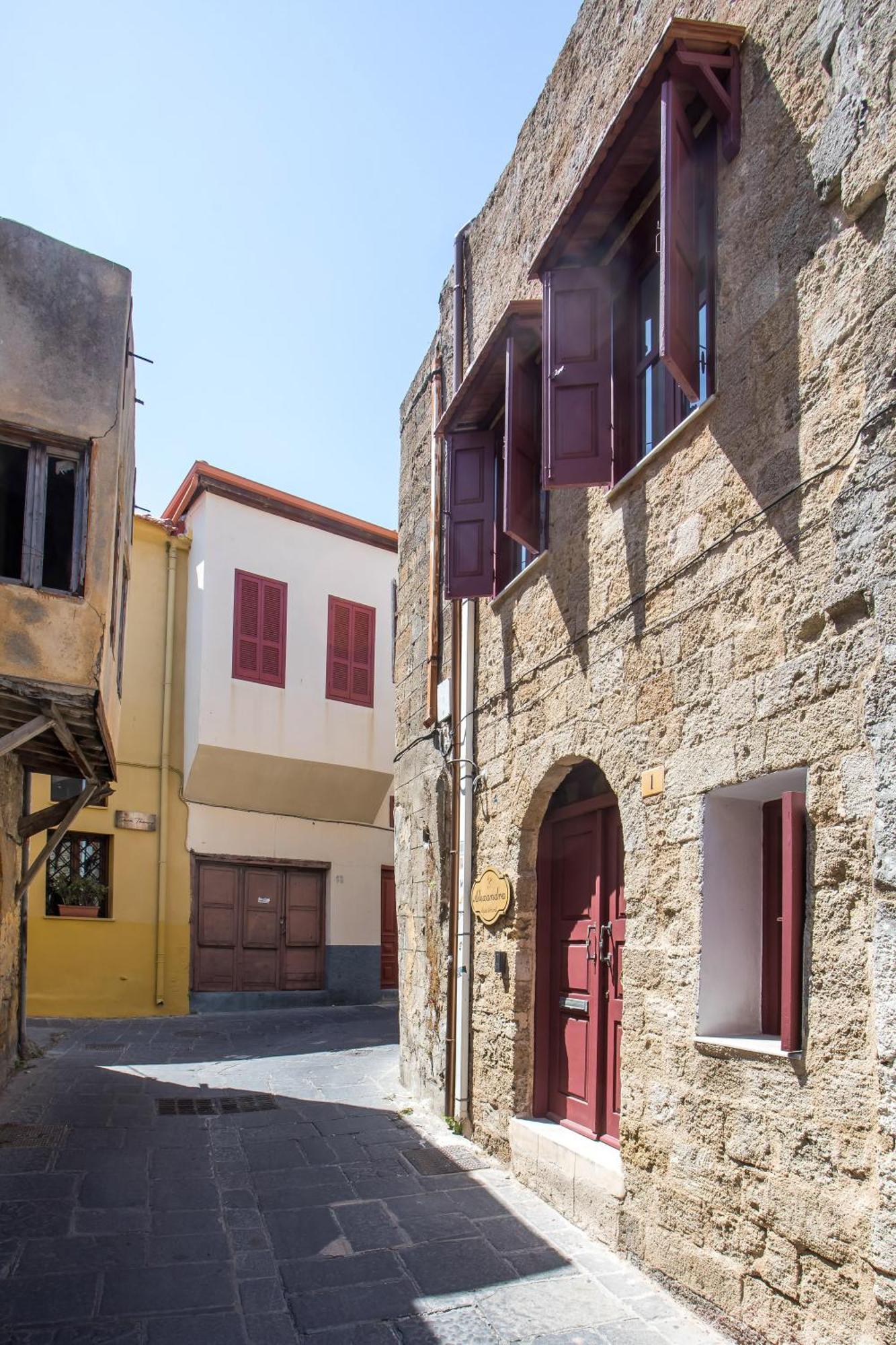 Alexandras Stone House Villa Rhodes City Exterior photo